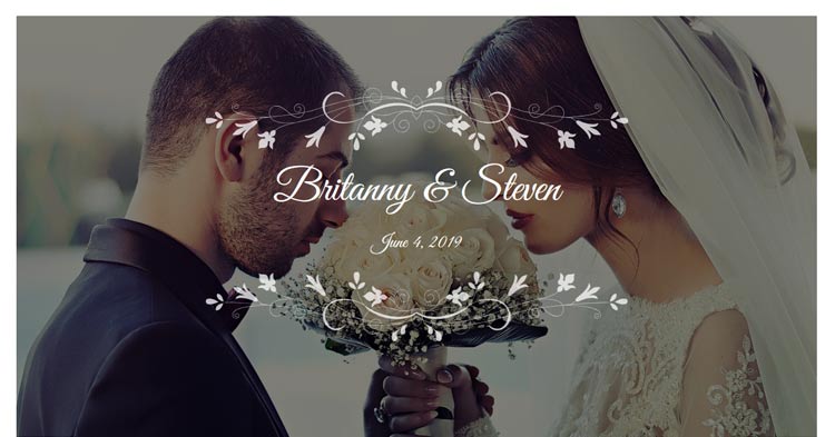 Blossom Wedding Pro Marriage Invitation WP Theme