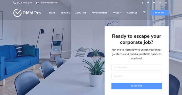 Ridhi Pro Lead Generation WordPress Theme Download now! Download Ridhi Pro Lead Generation WordPress Theme now!