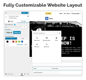 Neve Pro - Custom Website Layouts