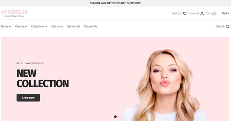 Download Apparelix Korean Cosmetics Store Shopify Theme