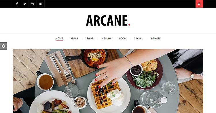 Arcane Blog Magazine WP Theme