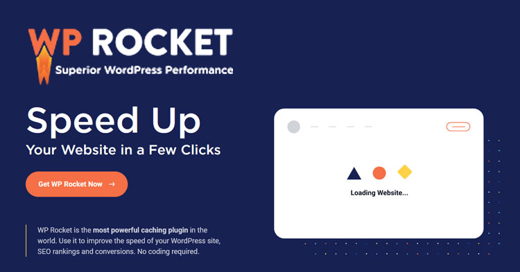 Download WP Rocket Site Speed Enhancing Plugin